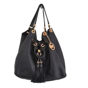 Michael Kors Camden Black Pebble Draw String styled Bag ( never used)